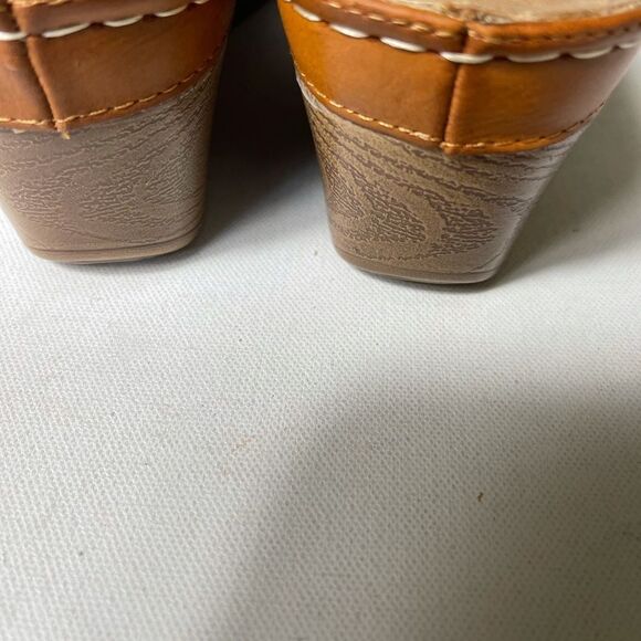 Good Choice Sydney wedge tan sandals SZ9 - Picture 7 of 8